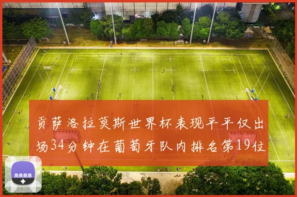 贡萨洛拉莫斯世界杯表现平平仅出场34分钟在葡萄牙队内排名第19位